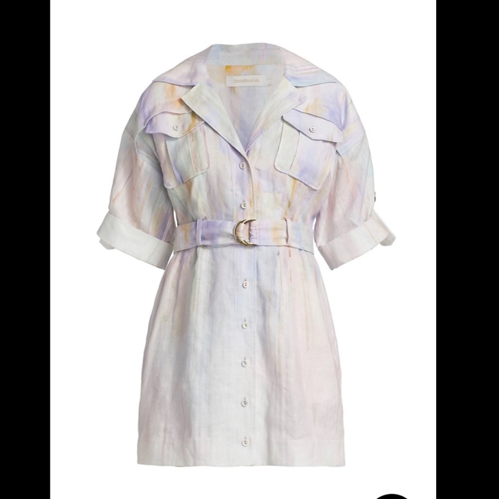 Zimmerman dress with belt . Brand new never worn